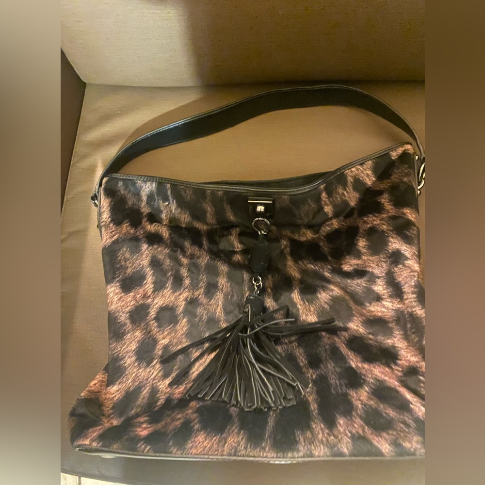 Moschino LOVE animal  Print Tote Bag